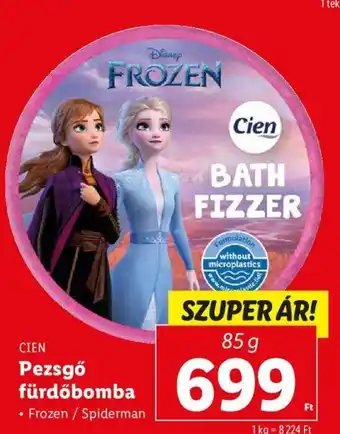 Lidl CIEN Pezsgő fürdőbomba 85 g ajánlat