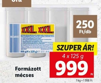 Formázott mécses 4 x 125 g