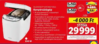 SILVERCREST KITCHEN TOOLS Kenyérsütőgép 1 db