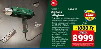 PARKSIDE Digitális hőlégfúvó