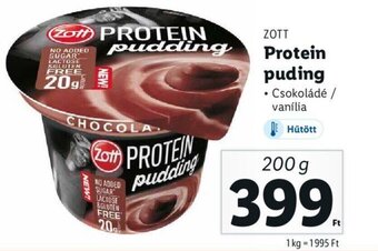 Lidl ZOTT Protein puding 200g ajánlat
