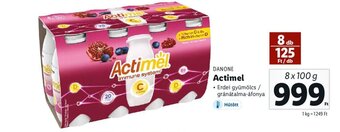 Lidl DANONE Actimel 8 x 100g ajánlat