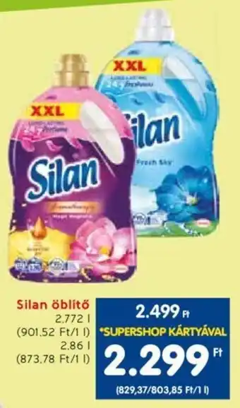 Spar Silan öblítő 2.772l ajánlat