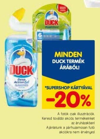 Spar MINDEN DUCK TERMÉK ÁRÁBÓL! ajánlat
