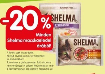 Spar Shelma macskaeledel árából! ajánlat