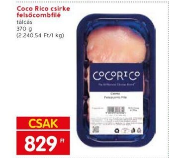 Spar Coco Rico csirke felsőcombfilé 370g ajánlat