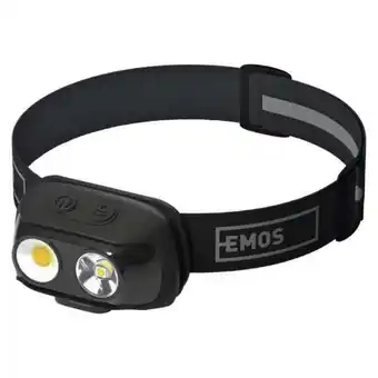 Emos cob led fejlámpa tölthető p3542, 500lm, 130m, li-pol 1200mah