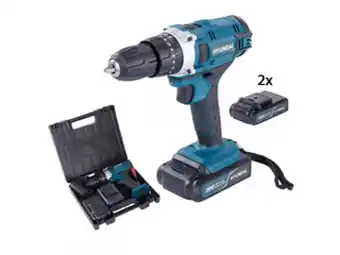 Euronics Hyundai hyd-20ve-li-2 akkus fúró ütvefúró-csavarozó, 2 db akku ajánlat