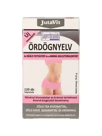 Rossmann Jutavit ördögnyelv étrend-kiegészítő kapszula - 120 db ajánlat