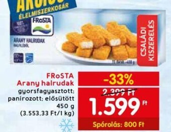 FROSTA Arany halrudak 450 g