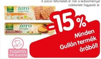 Spar Minden Gullón termék árából! ajánlat