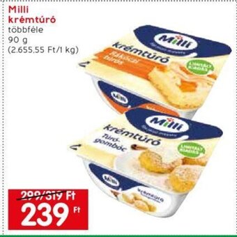 Spar Milli krémtúró 90 g ajánlat