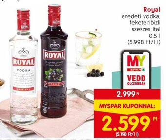 Spar Royal 0,5 l ajánlat