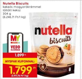 Spar Nutella Biscuits 304 g ajánlat