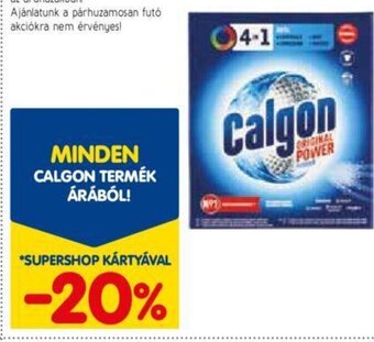Spar MINDEN CALGON TERMÉK ÁRÁBÓL! ajánlat