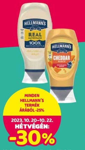 Spar MINDEN HELLMANN'S TERMÉK ÁRÁBÓL ajánlat