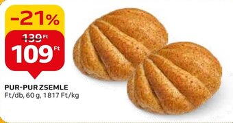 Auchan PUR-PUR ZSEMLE 60 g ajánlat