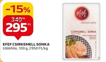 Auchan EFEF CSIRKEMELL SONKA 100 g ajánlat
