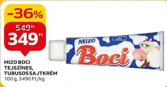 Auchan MIZO BOCI TEJSZÍNES, TUBUSOSSAJTKRÉM 100 g ajánlat