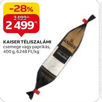 Auchan KAISER TÉLISZALÁMI 400 g ajánlat