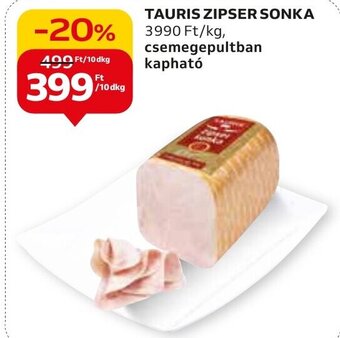 Auchan TAURIS ZIPSER SONKA 10 dkg ajánlat