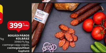Auchan BOGÁDI PÁROS KOLBÁSZ 10 dkg ajánlat