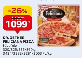 Auchan DR. OETKER FELICIANA PIZZA 360g ajánlat