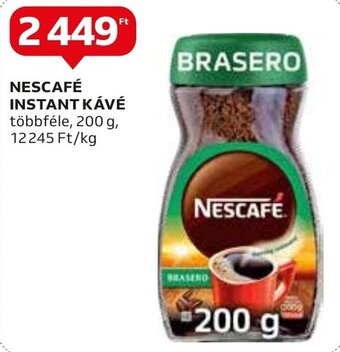 Auchan NESCAFÉ INSTANT KÁVÉ 200 g ajánlat