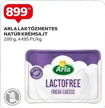 Auchan ARLA LAKTÓZMENTES NATÚR KRÉMSAJT 200 g ajánlat