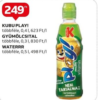 Auchan KUBU PLAY 0,4l ajánlat
