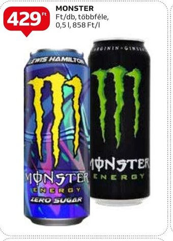 Auchan MONSTER 0,5l ajánlat