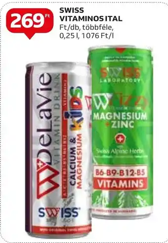 Auchan SWISS VITAMIN 0,25l ajánlat