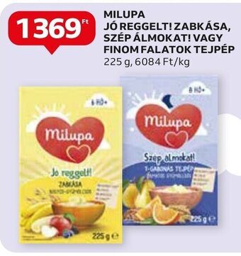 Milupa JOREGGELT ZABKÁSA SZÉP ÁLMOKAT VAGY FINOM FALATOK TEJPÉP 225 g