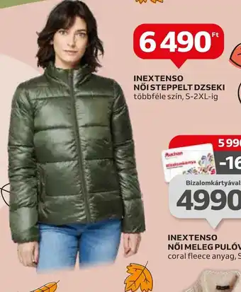 INEXTENSO NŐI STEPPELT DZSEKI S-2XL