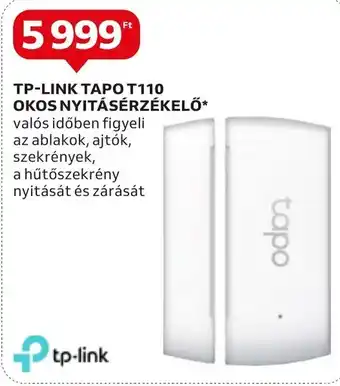 Auchan TP-LINK TAPO T110 OKOS NYITÁSÉRZÉKELŐ 1 db ajánlat
