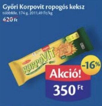 Győri Korpovit ropogós keksz 174 g