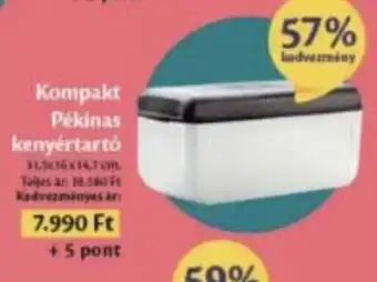 EcoFamily Kompakt Pélcinas kenyértartó 1 db ajánlat