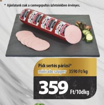 Coop Pick sertés párizsi 10 dkg ajánlat