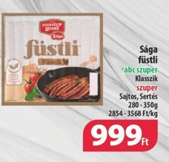 Coop Sága füstli 350g ajánlat