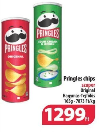 Coop Pringles chips 165g ajánlat