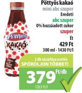 Coop Pöttyös kakaó 300ml ajánlat