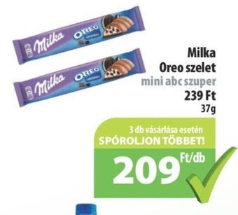 Coop Milka Oreo szelet 37g ajánlat