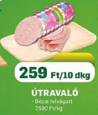 Coop ÚTRAVALÓ Bécsi felvágott 10dkg ajánlat
