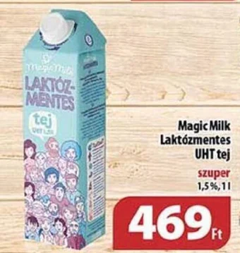 Coop Magic Milk Laktózmentes UHT tej 1l ajánlat