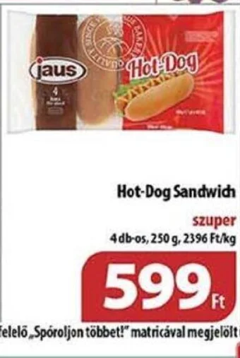 Coop Hot-Dog Sandwich 250g ajánlat