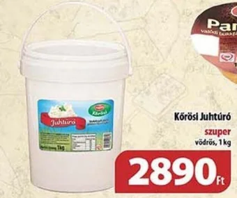 Coop Körösi Juhtúró 1kg ajánlat
