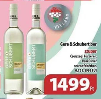 Gere & Schubert bor 0,75 l