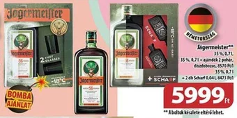 Coop Jägermeister 0,7 l ajánlat