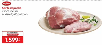 Spar Regnum Sertéslapocka 1 kg ajánlat