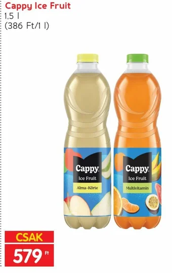Spar Cappy Ice Fruit 1,5 l ajánlat